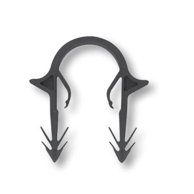 ROTH Tackerclips Fussbodenheizung 17mm 1000 Stueck 1135006303