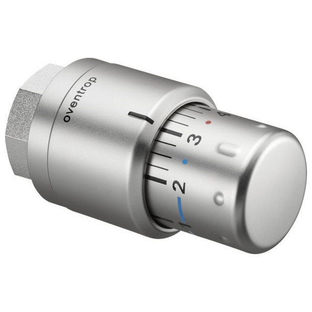 OVENTROP Thermostat Uni SH 7-28 C 1-5 Fluessig-Fuehler Edelstahl Design-Abdeckung SH-Cap 1012085