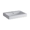 Geberit Waschtisch iCon 60x48.5 cm weiß Keramik Überlauf Hahnloch Hersteller-Artikelnummer 124060000