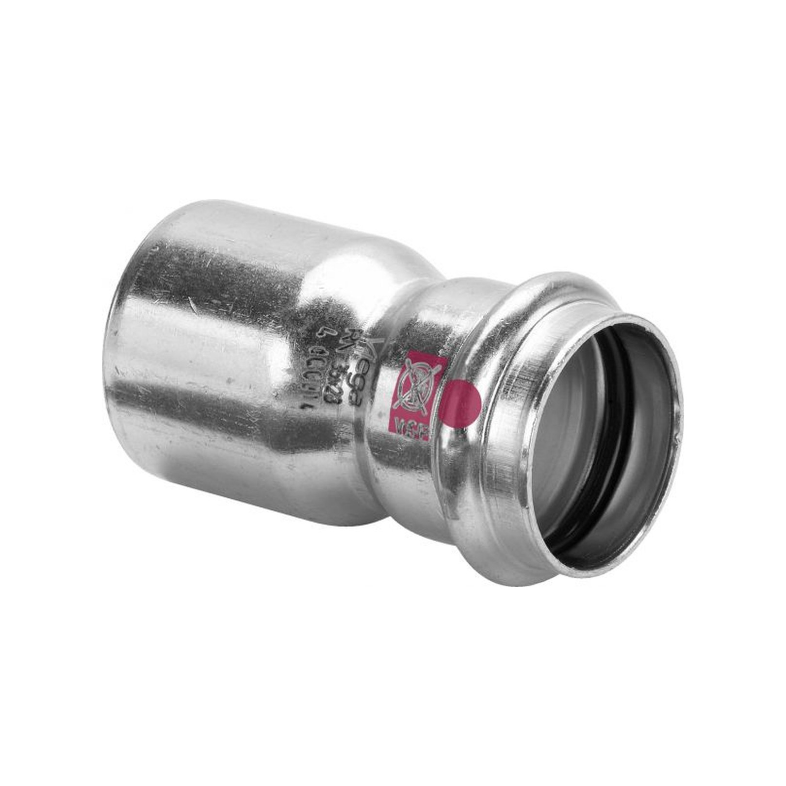 Viega Reduzierstück Prestabo 558567 35 x 28 mm SC-Contur Stahl verzinkt EPDM