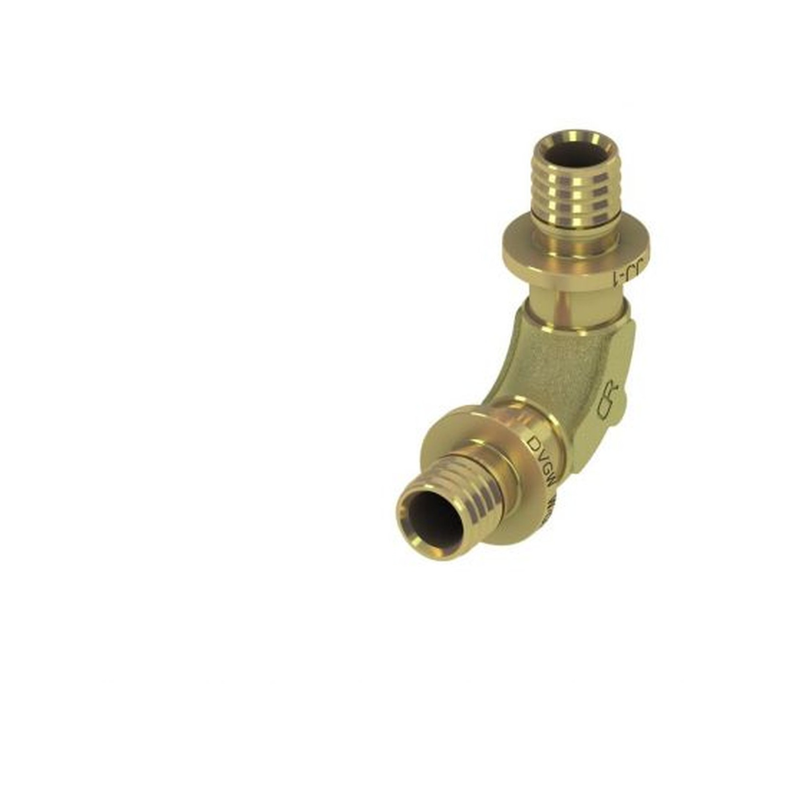 TECEflex Bogen 90 Grad druckverlustoptimiert Siliziumbronze 20x20 707320