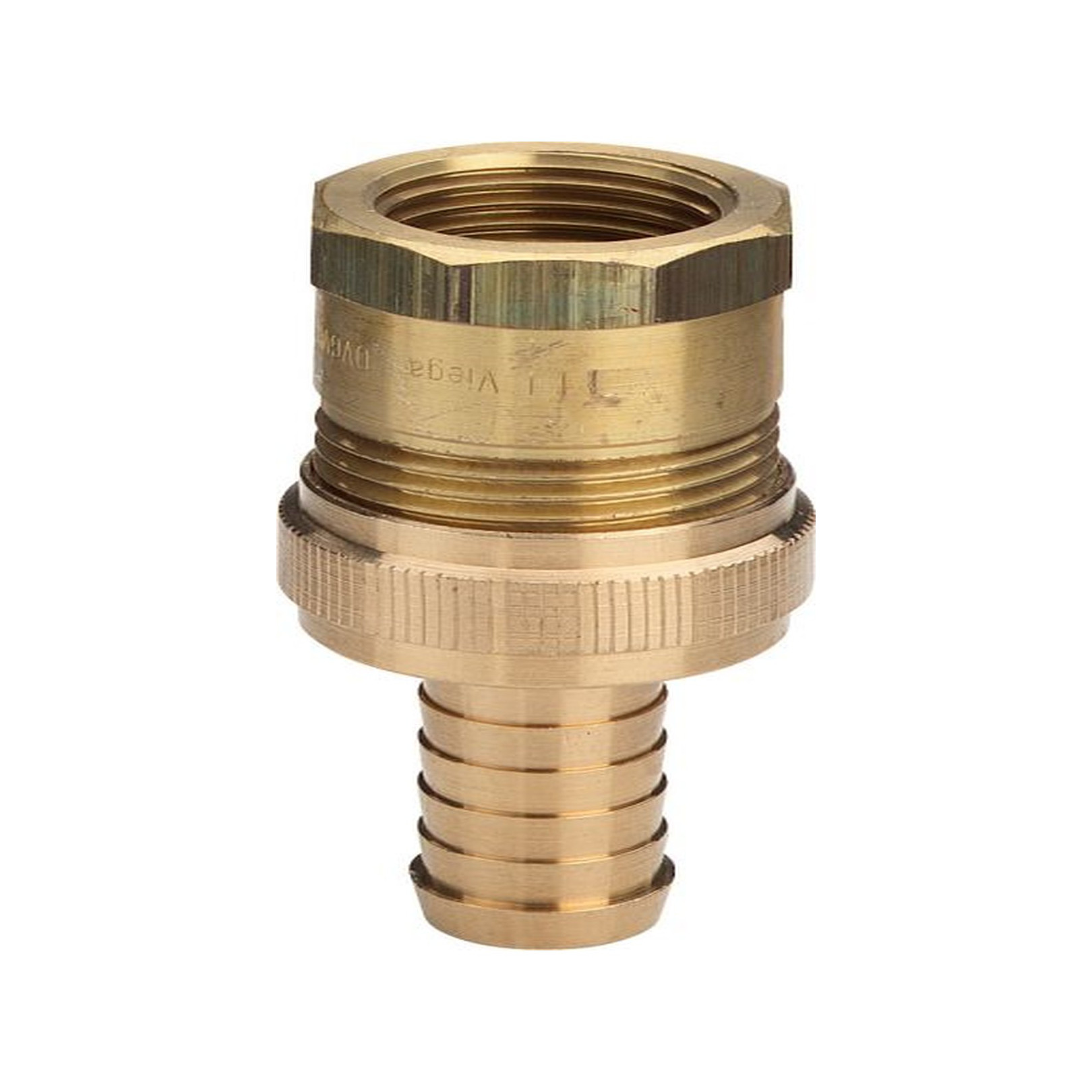 Viega Standrohrverschraubung 1842 Messing 3-4 Zoll Innengewinde konischdichtend 125646