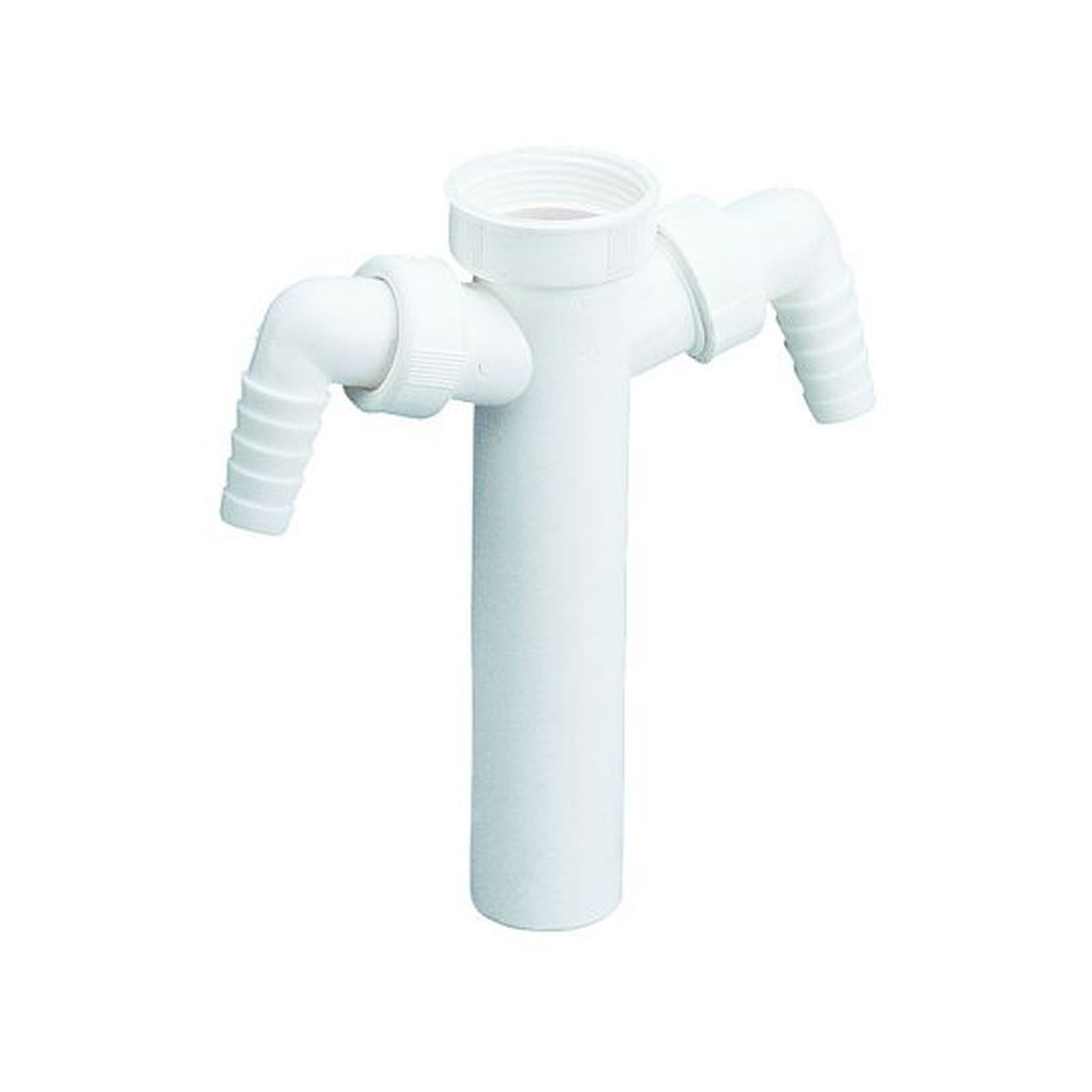 Dallmer Tauchrohr 010/2 1 1/2 Zoll DN 50 2 Winkelschlauchtuellen 180 mm Polypropylen 080226