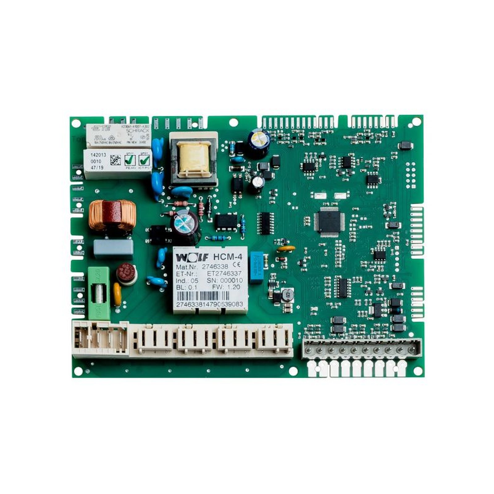 Wolf Regelungsplatine HCM-4 Wärmepumpen CHA Steuerplatine 2746337