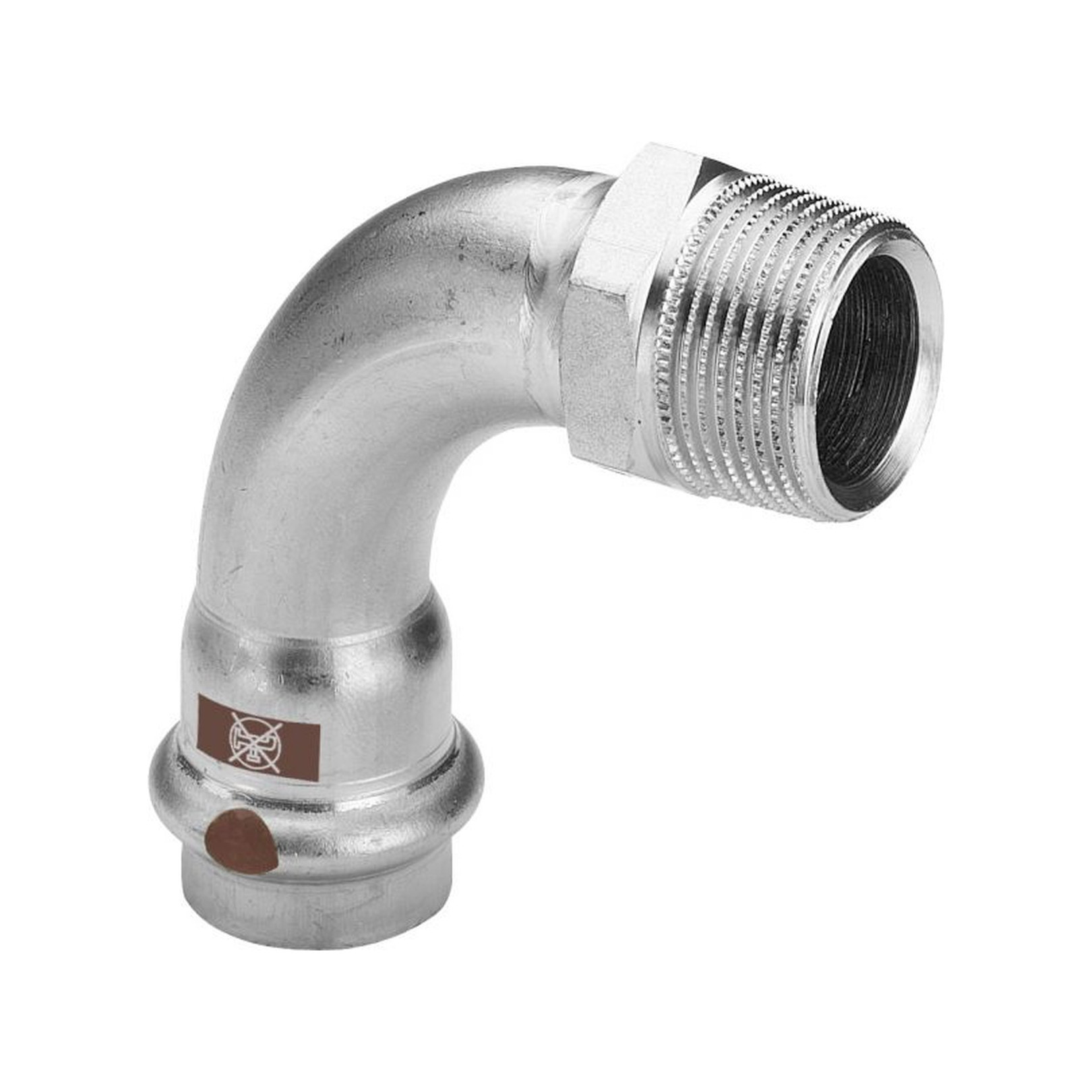 Viega Temponox Bogen 90 Grad SC-Contur 22mm R3/4 Stahl nichtrostend 812430