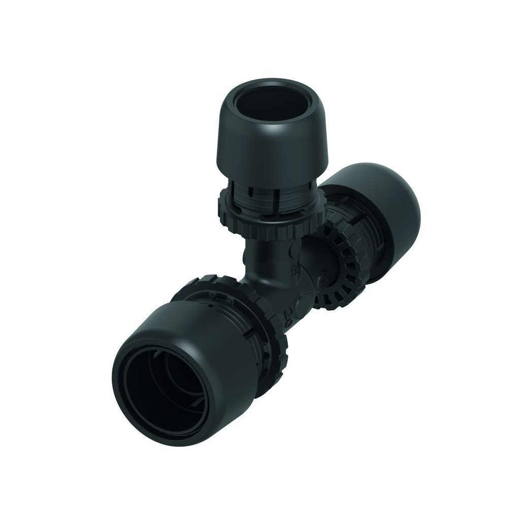 TECElogo-Ax T-Stück reduziert 25x20x25 PPSU 8833008