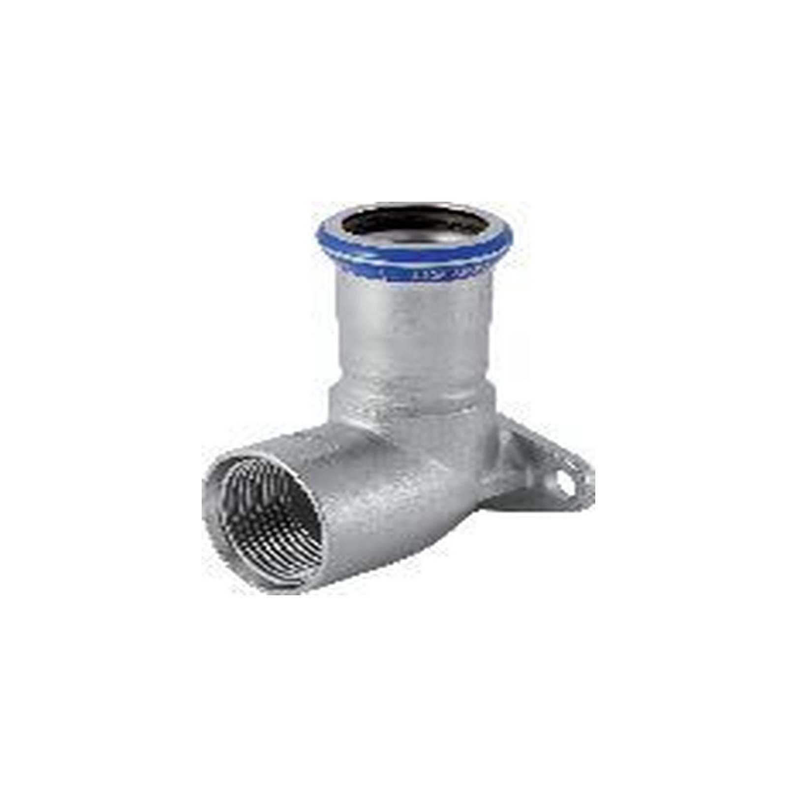 Geberit Mapress Edelstahl Anschlusswinkel 90Grad d15 Rp1-2 Pressindikator 33403