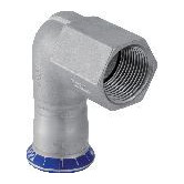 Geberit Mapress Edelstahl Übergangswinkel 90Grad IG d28 Rp1 Pressfitting CIIR Dichtring 33806