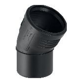 Geberit Bogen Silent-PP DN30 30 Grad d32 schallgedaemmt 1 Muffe 390021141