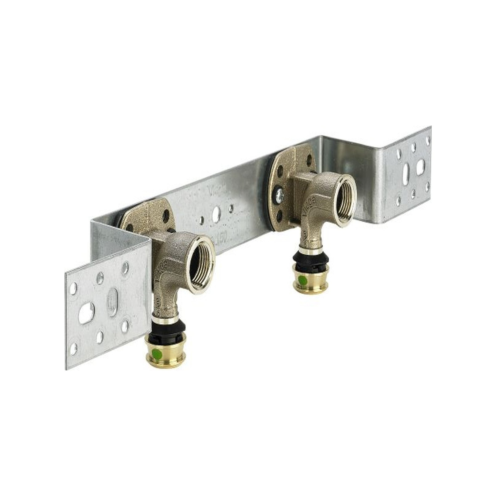 Viega Pressfitting Raxofix 5321.71 Montageeinheit 16mm 1/2 Zoll IG SC-Contur Stahl verzinkt 660659