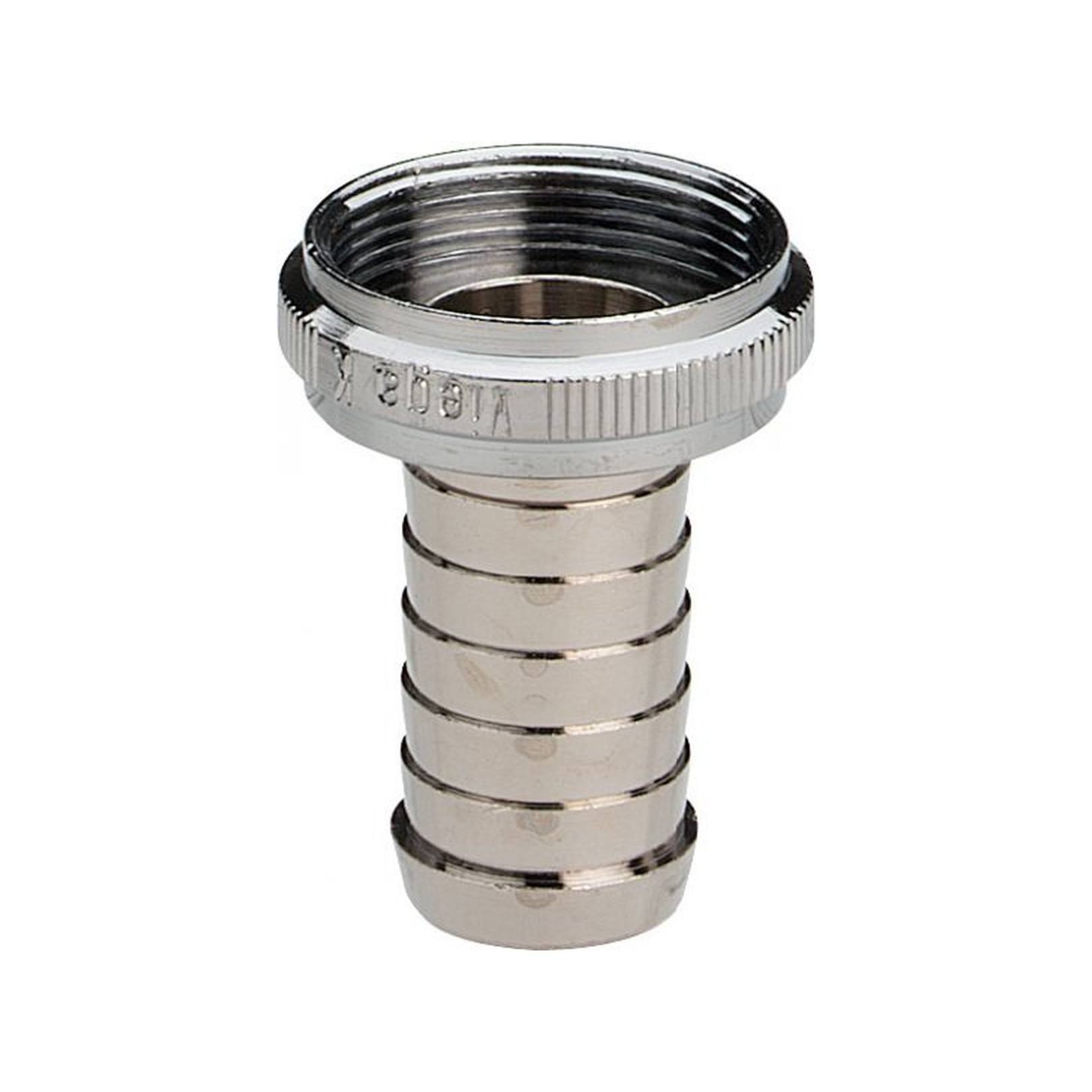 Viega Schlauchverschraubung 1/2 x M22 x 1 Messing verchromt flachdichtend Perlatorgewinde 106843