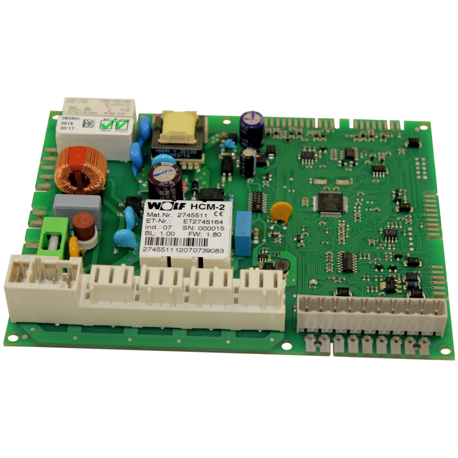 WOLF Regelungsplatine HCM-2 Heater Circuit Steuerung MGK-2 Gasbrennwertgerät 2745164