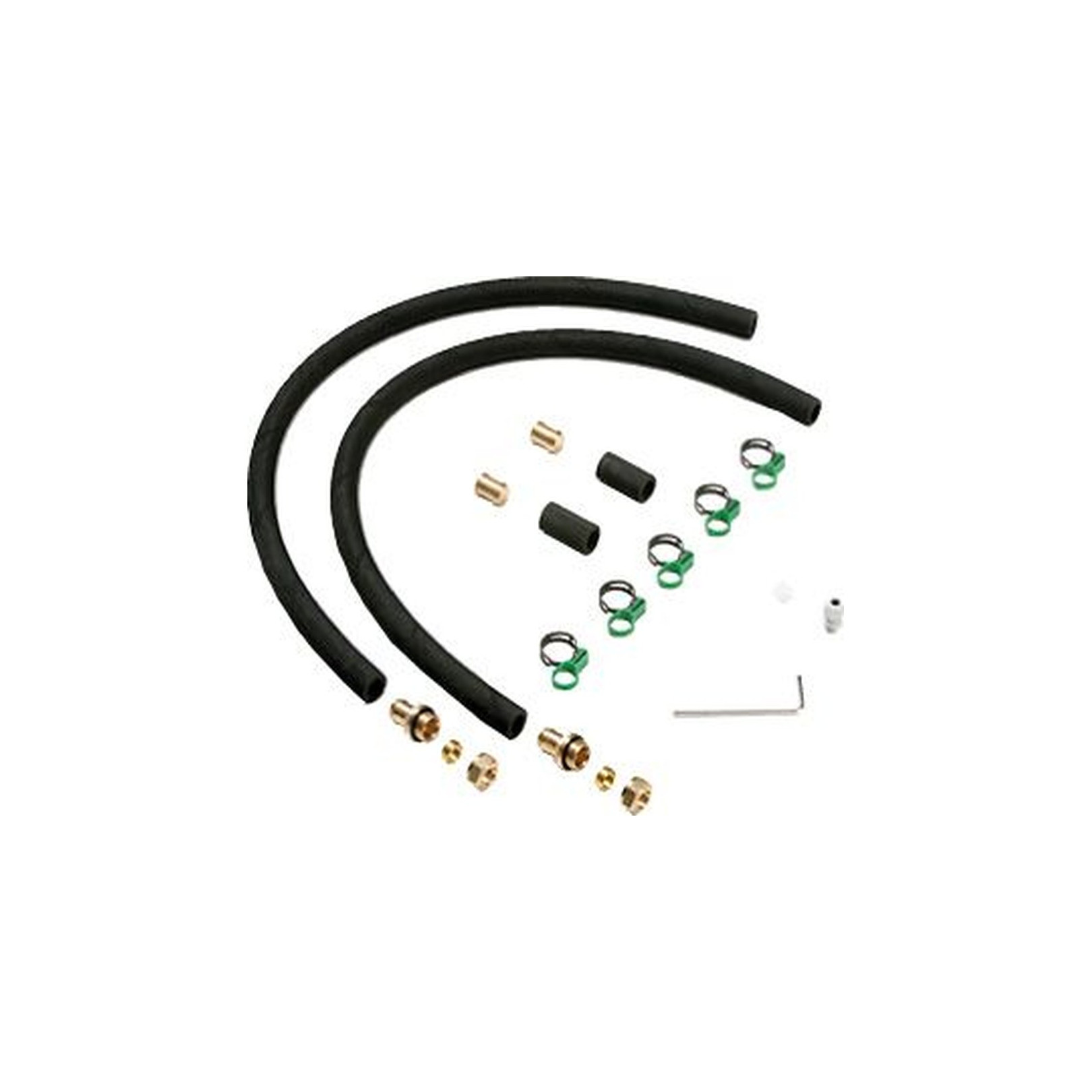 Bosch Aufdach-Anschluss-Set WFS 20 FCC220-2V Kollektor gewebeverstärkte Schläuche 18 mm 3/4 Zoll 7735600333