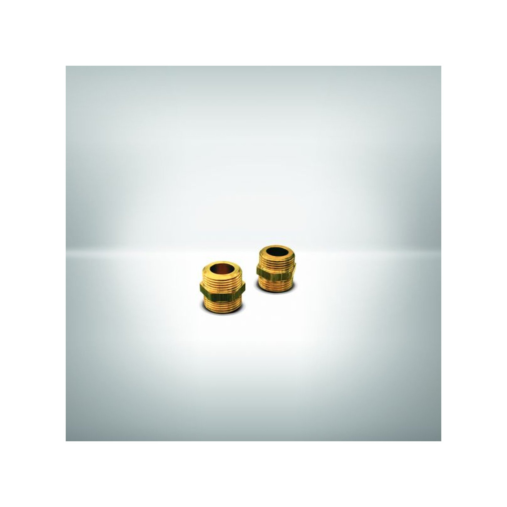 Armacell Doppelnippel 1 Zoll DN 20 DuoSolar Armaflex Edelstahl Set 2 Stück SO-VA-DNI-20
