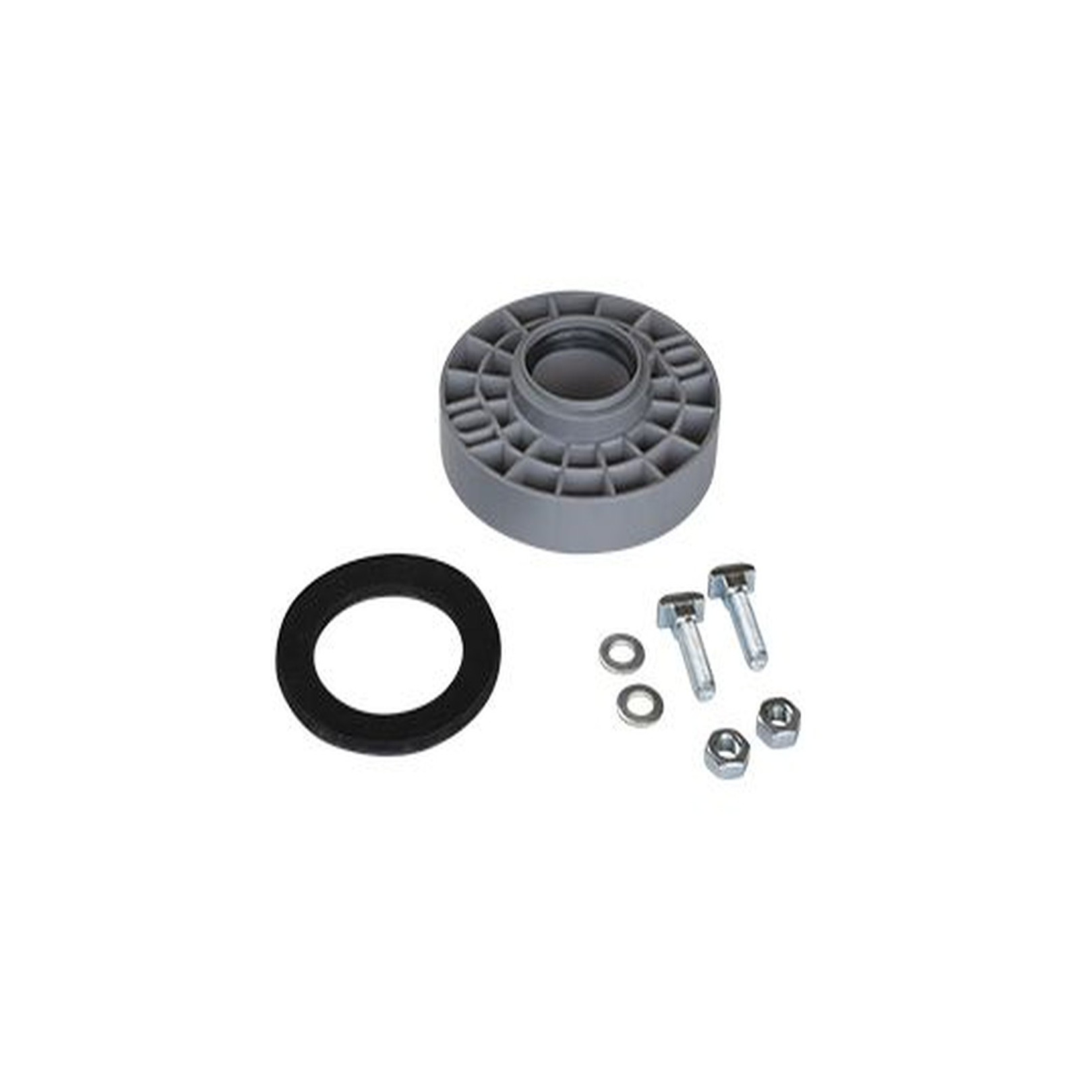 Airfit Flansch-Adapter DN 75x50 Gussreinigung Polypropylen gerade 1-teilig Flansch Steckmuffe 7550FA
