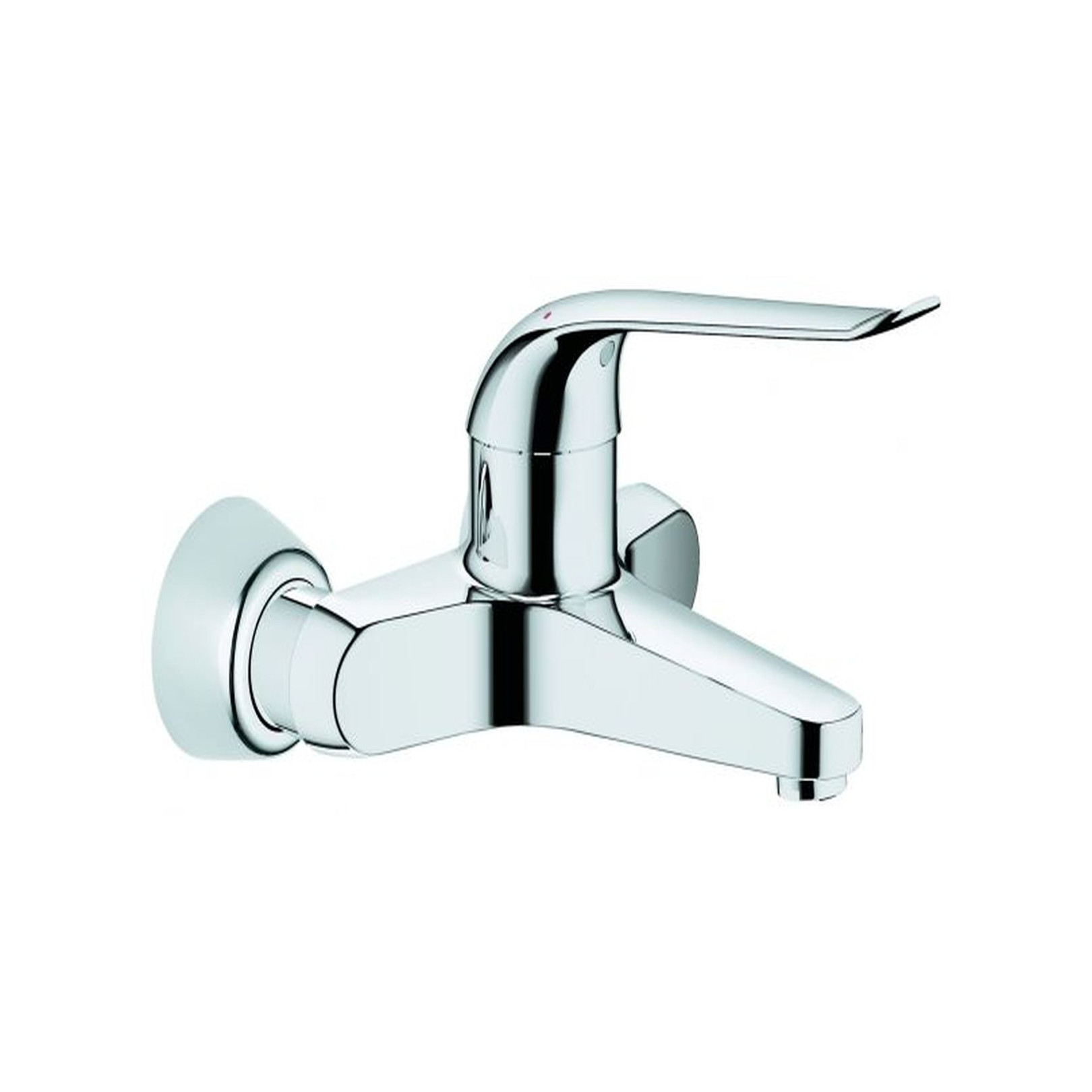 GROHE Einhebel-Waschtischbatterie Euroeco Spec Wandmontage Gussauslauf 205mm chrom 32778000
