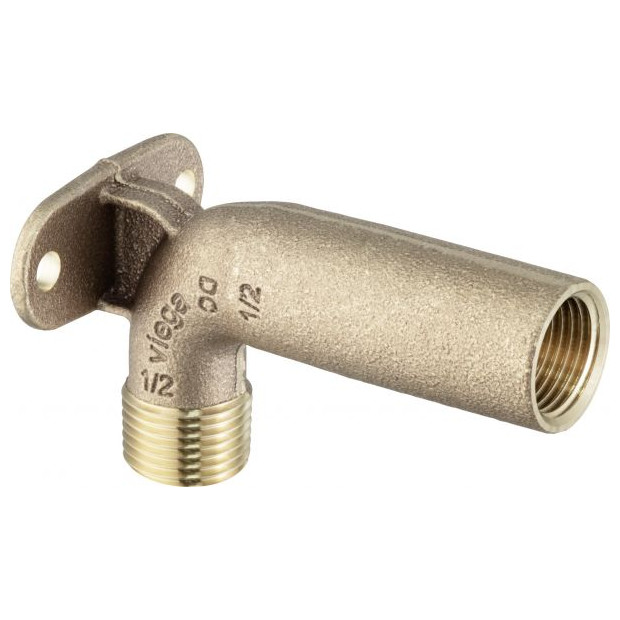 Viega Wandscheibe Prevista 8055.2 1-2 Zoll Stecksitz-Verschraubung Siliziumbronze 785178