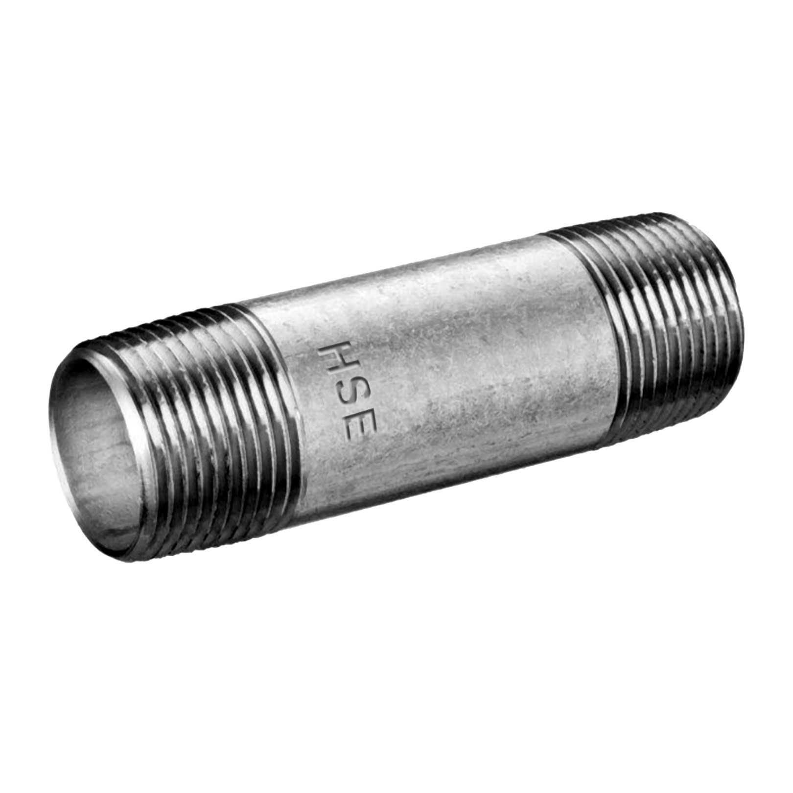 Schmidt Hermann Rohrnippel Nr.23 1-Zoll 160mm DIN EN 10241 verzinkt geschweisst 43025160