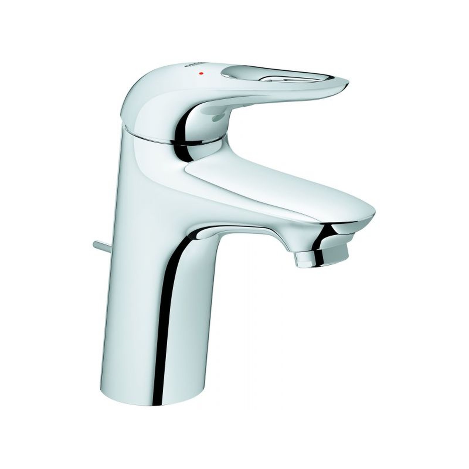 Grohe Waschtischarmatur Eurostyle S-Size Chrom offener Hebel Zugstangen-Ablaufgarnitur 33558003