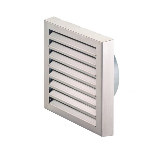 Zehnder Außenwandgitter ComfoEdge DN180 Edelstahl bis 600 m3h Vogelschutznetz 990430582