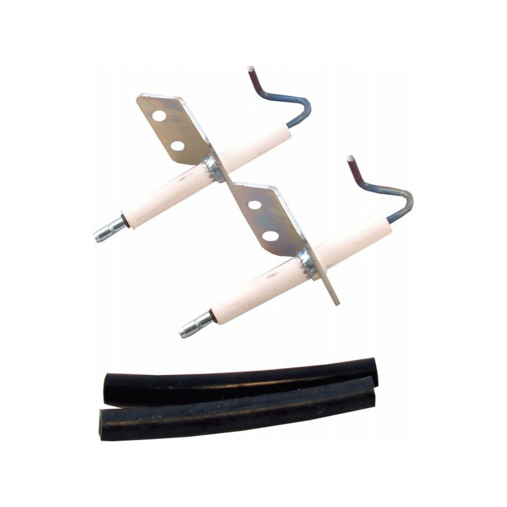 Wolf Zünd- und Überwachungselektrode Heiztherme Satz 2 Stück Zündleitung 8601902