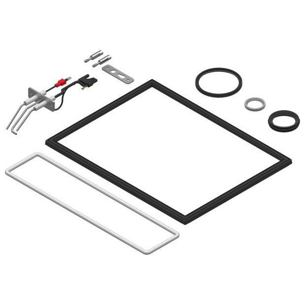 Bosch Ersatzteil Service-Set TTNR 8738903878 GC7000WP 45-100 kW Zund Ionisationselektroden Dichtungen 8738903878