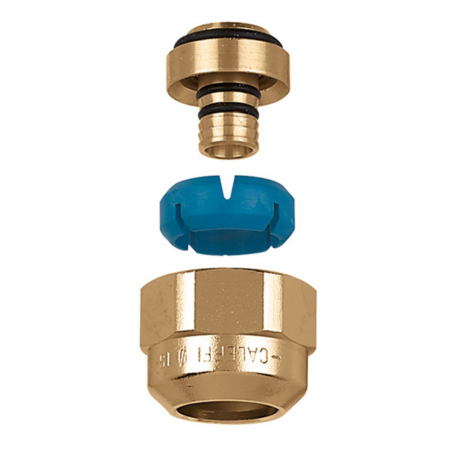 Caleffi Klemmverschraubung 680555 3-4 Zoll selbstanpassend 14-5-15 mm 18-20 mm Heizungszubehör