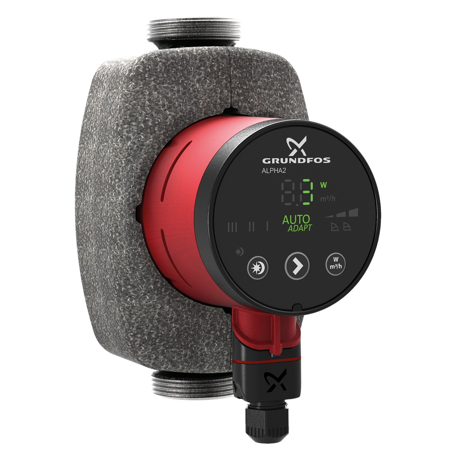 Grundfos ALPHA2 25-60 N 180mm Hocheffizienz-Umwälzpumpe Edelstahl AutoAdapt 99271971