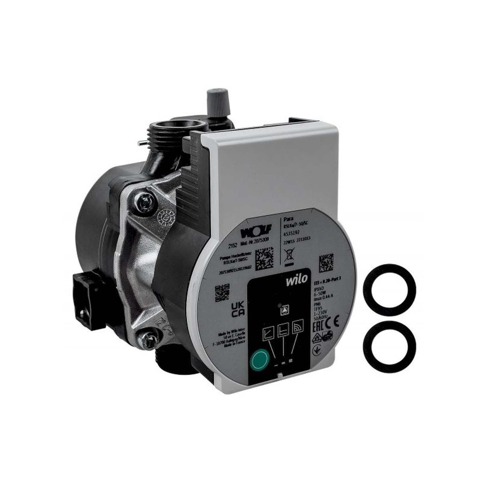 Wolf Heizkreispumpe Wilo Para RSL Ku/7-50/SC DN25 Einbaumaß 130mm CGB-11/20/24 2075309