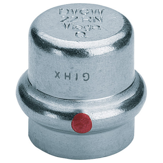 Viega Verschlusskappe Prestabo 1156 54mm unlegierter Stahl SC-Contur 643645