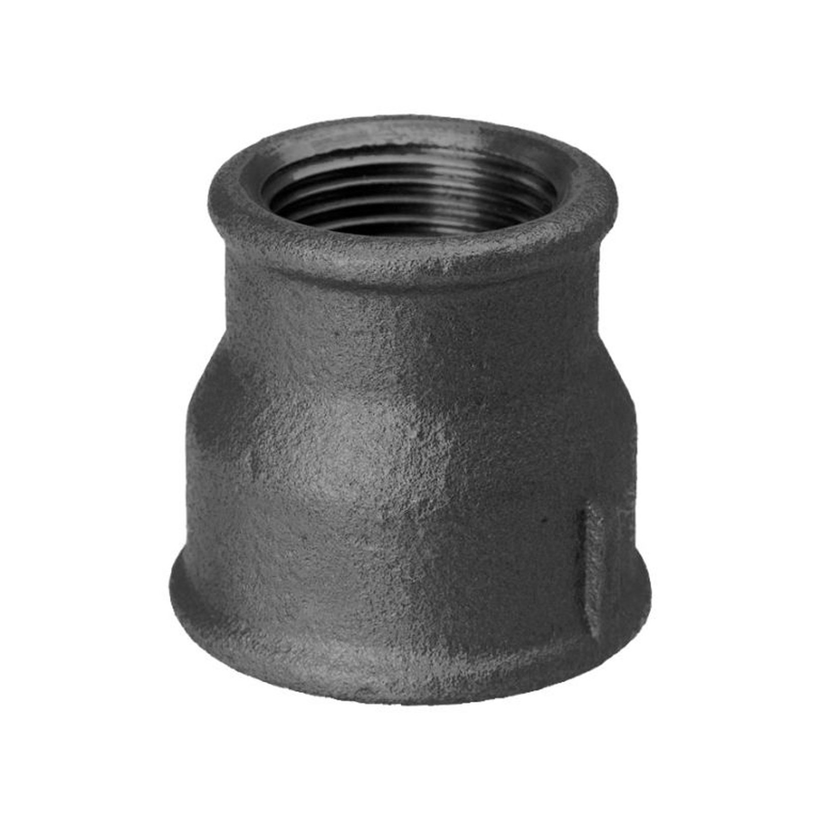 Schmidt Hermann Temperguss-Absatzmuffe Nr.240 1-2x3-8 Zoll schwarz 14240006