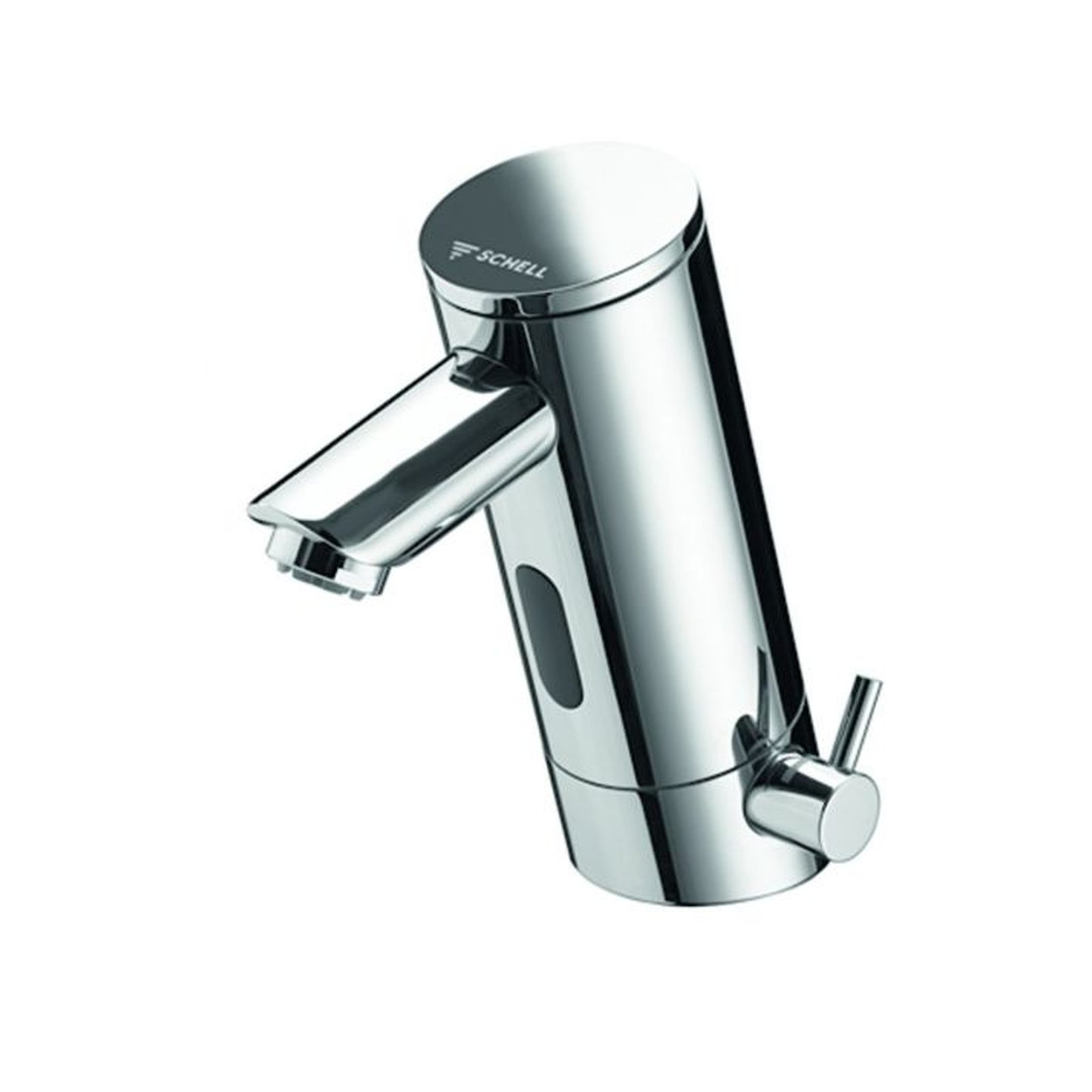 SCHELL Waschtischarmatur PURIS E HD-M Elektronisch Mischwasser Infrarot Chrom Netzbetrieb 012140699