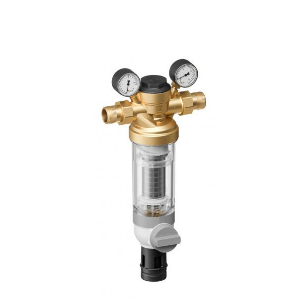 Honeywell Hauswasser-Feinfilter F76S-1LFAA 0,1mm bleifrei Tülle 1 Zoll Double Spin 5059087023315