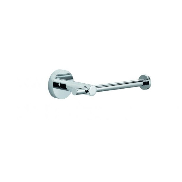 tesa nie wieder bohren WC-Papierrollenhalter PRO 020-V2 verchromt ohne Deckel P02235-V2