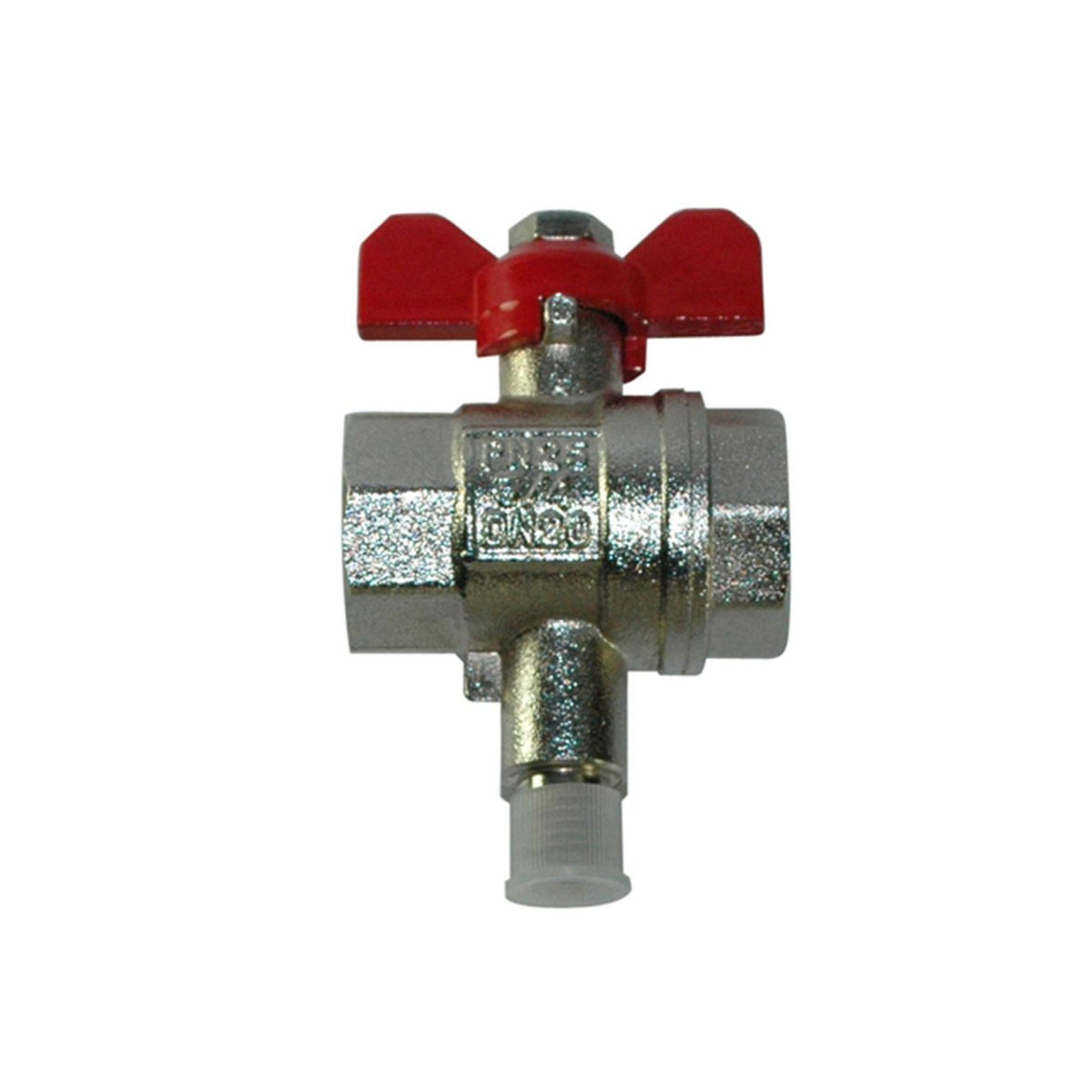 Allmess Kugelhahn 2671 3-4-Zoll Direktmessung AGFW TDF KH 2671