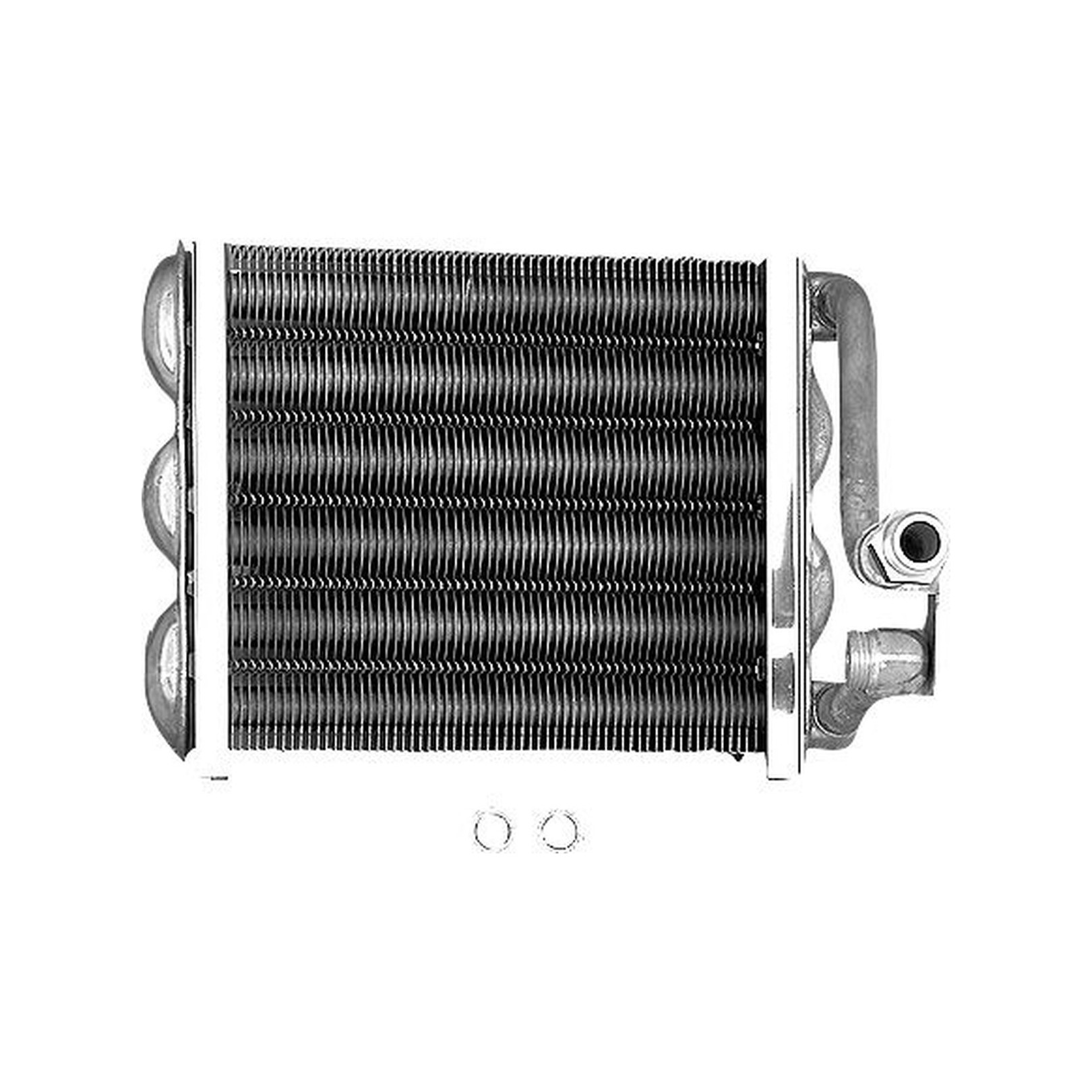 Bosch Wärmetauscher OEM Ersatzteil 87154064050 Heizgerät Junkers kompatibel 4.788 kg 399x244x324 mm