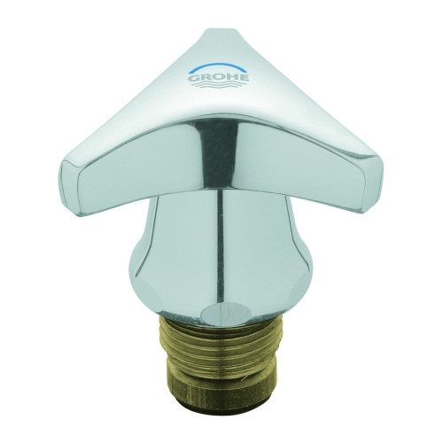 Grohe Oberteil 1/2 Zoll Trecorn Griff Markierung blau chrom Long-Life Shine 45968000