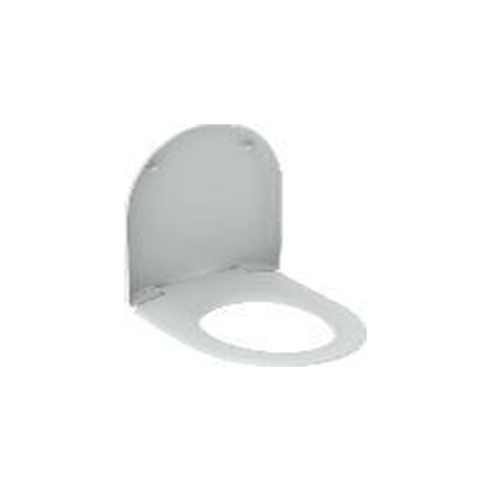Geberit WC-Sitz Renova Duroplast weiß Edelstahl Scharnier 370x455 mm Befestigung unten 573010000