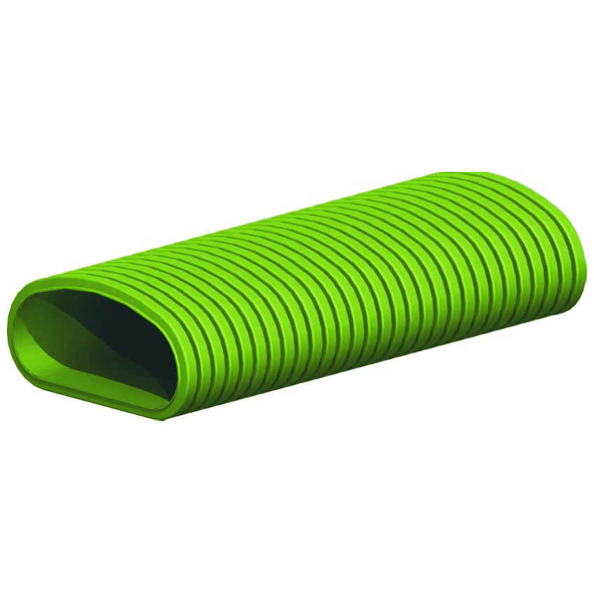 WOLF Flachkanal 50x100 flexibel antistatisch antimikrobiell 50 m Rolle PE-HD 2576163