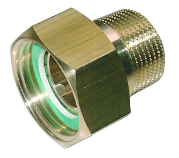 SASSERATH Verschraubung G 1 1-2 Gewindeverschraubung rohgelb 25x16x3cm 0812.40.900