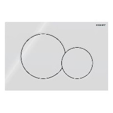Geberit Sigma01 Betätigungsplatte 2-Mengen-Spülung weiß Kunststoff 115770115