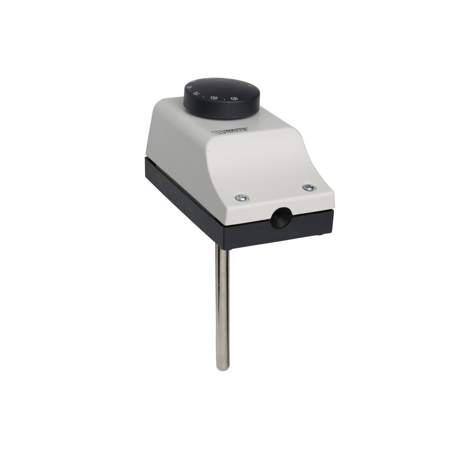 WATTS Tauchthermostat TC 200/AN Außenskala Tauchhülse 200 mm Temperaturbereich 30-90 Grad Schaltdifferenz 6K IP30 16A 250V 10013485