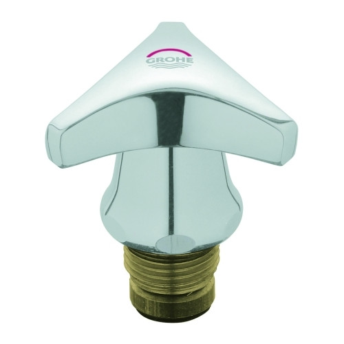 Grohe Oberteil 45969 Trecorn Griff Markierung rot 1/2 Zoll chrom Long-Life Shine 45969000