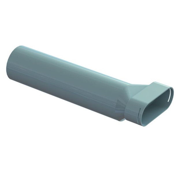 Zehnder Luftdurchlassgehäuse ComfoCase flat51 RenoV L400mm DN90 1xflat51 Kunststoff 990322062