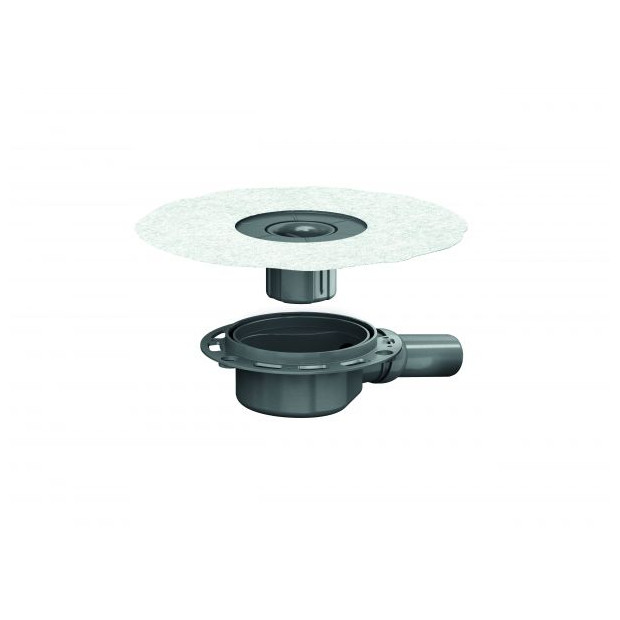 DALLMER Ablaufgehaeuse DallDrain DN50 seitlicher Ablaufstutzen Kugelgelenk 517210