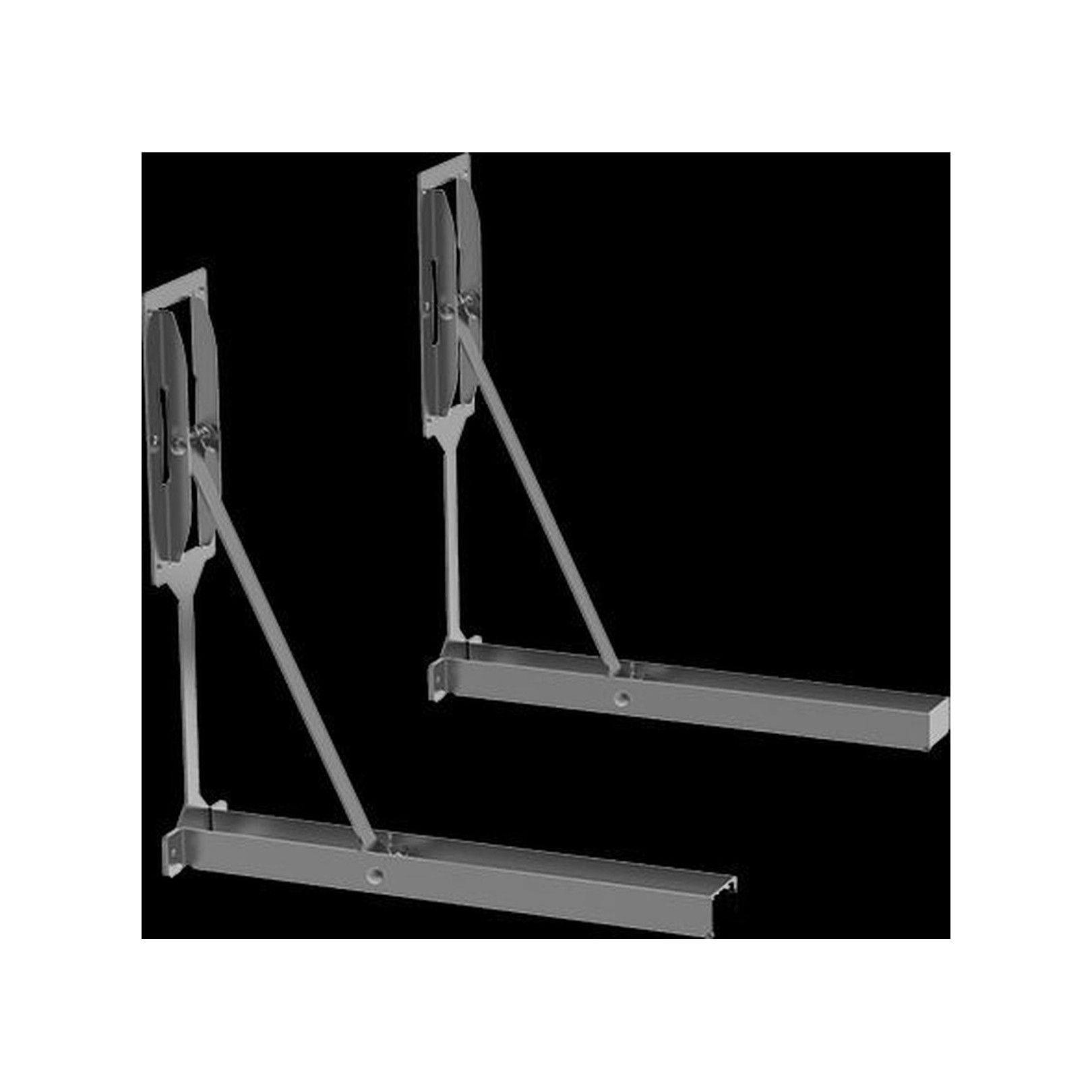WOLF Wandkonsole CHA-07 10 Höhenverstellung Außenmodul Massivbauwand Windlastzone 3 Schneelast 100 kg/m2 2486490