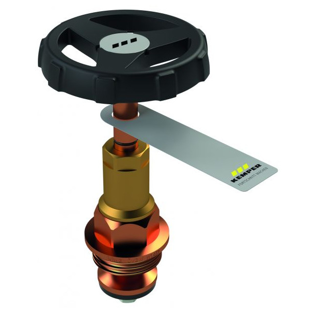 Kemper Absperr-Oberteil RG EPDM-Sitzdichtung DN15 Rotguss wartungsfrei E010917302015KP