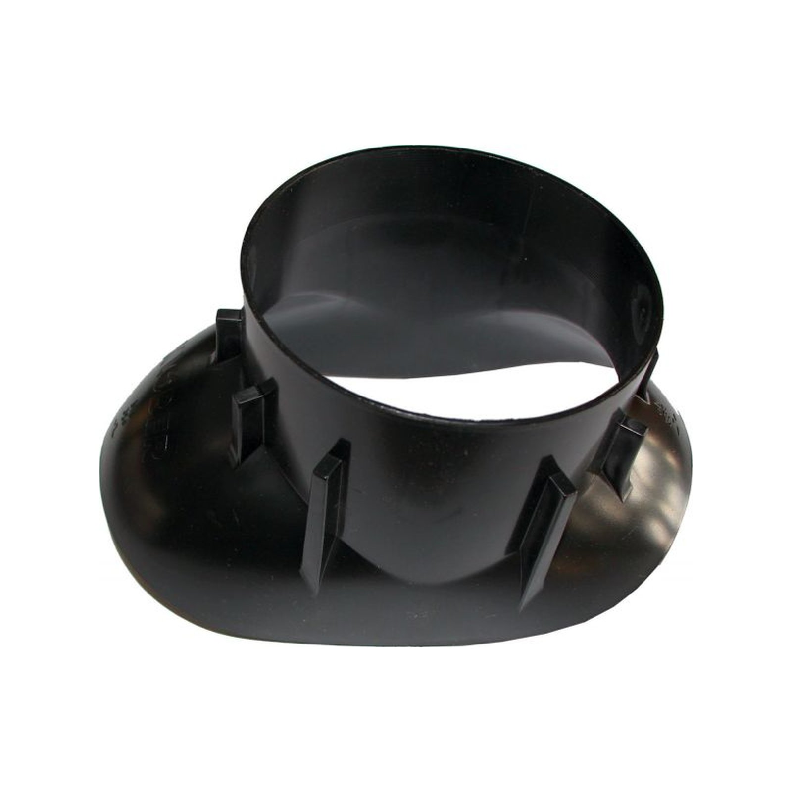 Wolf Adapter Klöber Grundplatten DN60/100 Schrägdach 20-50 Grad schwarz Polypropylen 2600036