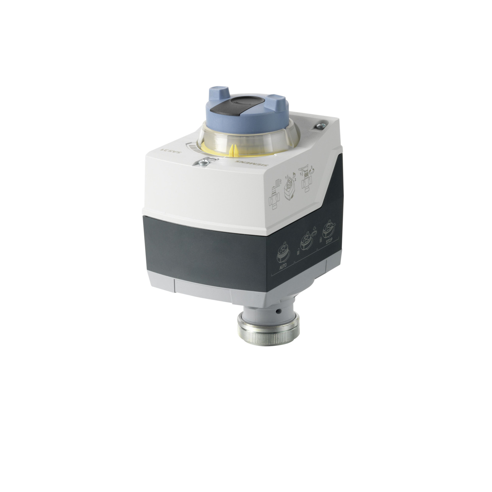 Siemens Stellantrieb SAS31.00 230V 400N Hub 5.5mm Zubehör Wärmeerzeuger SAS31.00