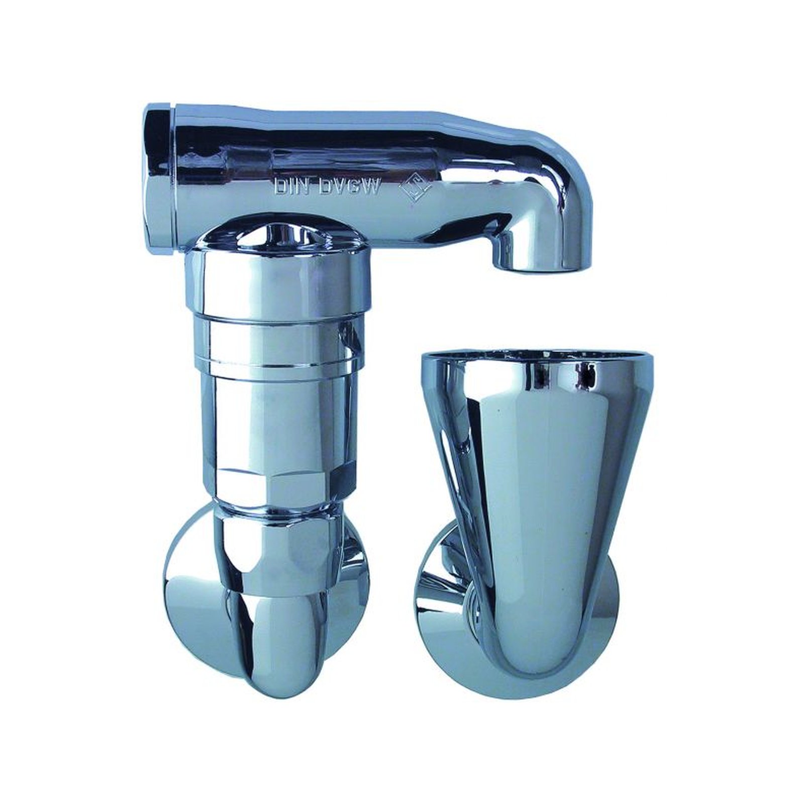 Aalberts Rohrbelüfter SEPP Safe 8161 DN15 G1/2a G3/4a Messing verchromt PN10 T-max 90°C 0006061